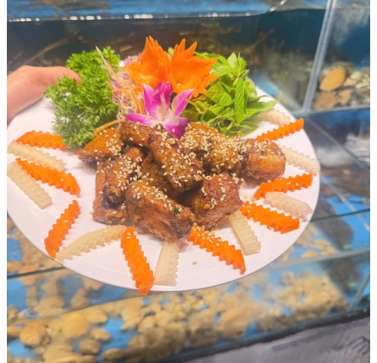 SƯỜN HEO NƯỚNG MẬT ONG 